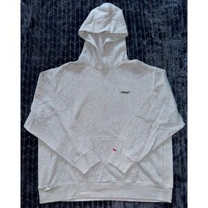Authentic Levi's Red Tab Men Grey Relaxed‎ Fit Sweatshirt Pullover Size 2XLarge